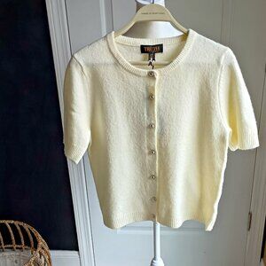 NEW! SOFT SHORT SLEEVE Cardigan SWEATER By TRUTH